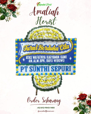 Papan Bunga Duka di Pinangranti
