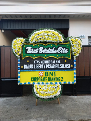 Papan Bunga Duka di Pinangranti