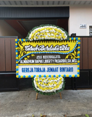 Papan Bunga Duka di Pinangranti