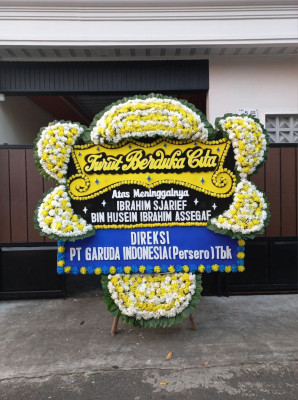 Papan Bunga Duka di Pinangranti