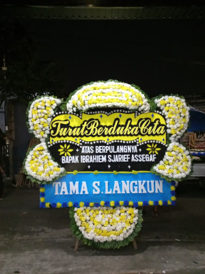 Papan Bunga Duka di Pinangranti