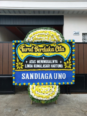 Papan Bunga Duka di Pinangranti